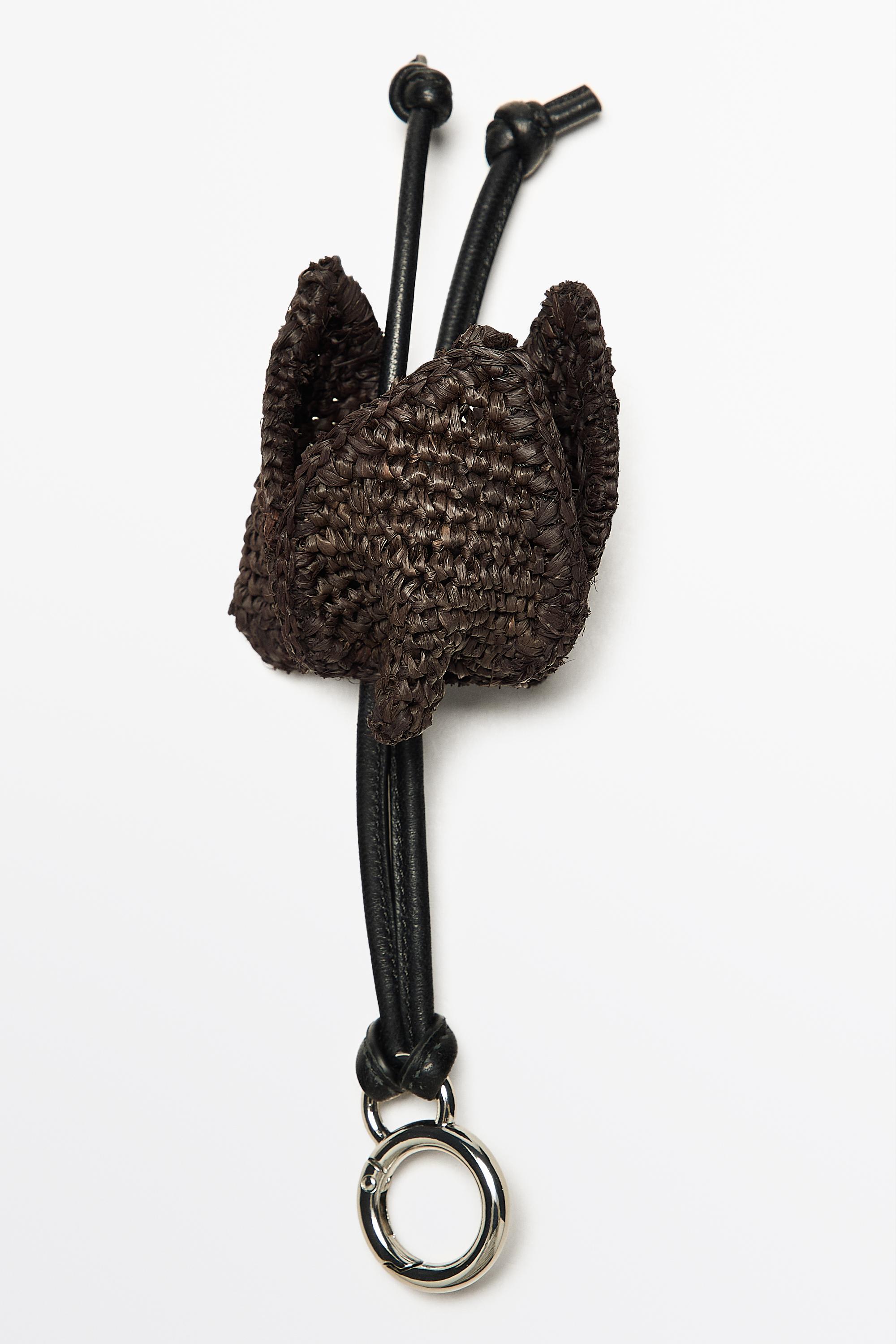 Charm tulipe en raphia